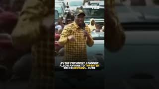 As The President, I Cannot Allow Anyone To Threaten Other Kenyans - Ruto