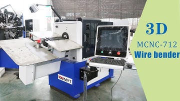 MYT® 3D CNC wire forming machine bending for metal wire