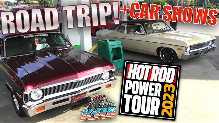 Let's Go On A Road Trip! HOT ROD POWER TOUR 2023! Cruising, Shows, Classic Cars, Hot Rods, Adventure