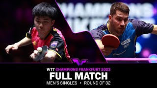 FULL MATCH | Patrick FRANZISKA vs LIN YunJu | MS R32 | #WTTFrankfurt 2023