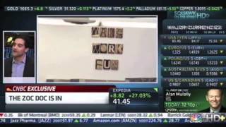 ZocDoc on CNBC's Squawk on the Street