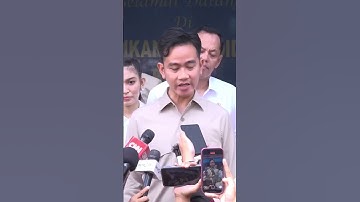 GIBRAN SOAL RESHUFFLE: PRESIDEN SUDAH MENGHITUNG
