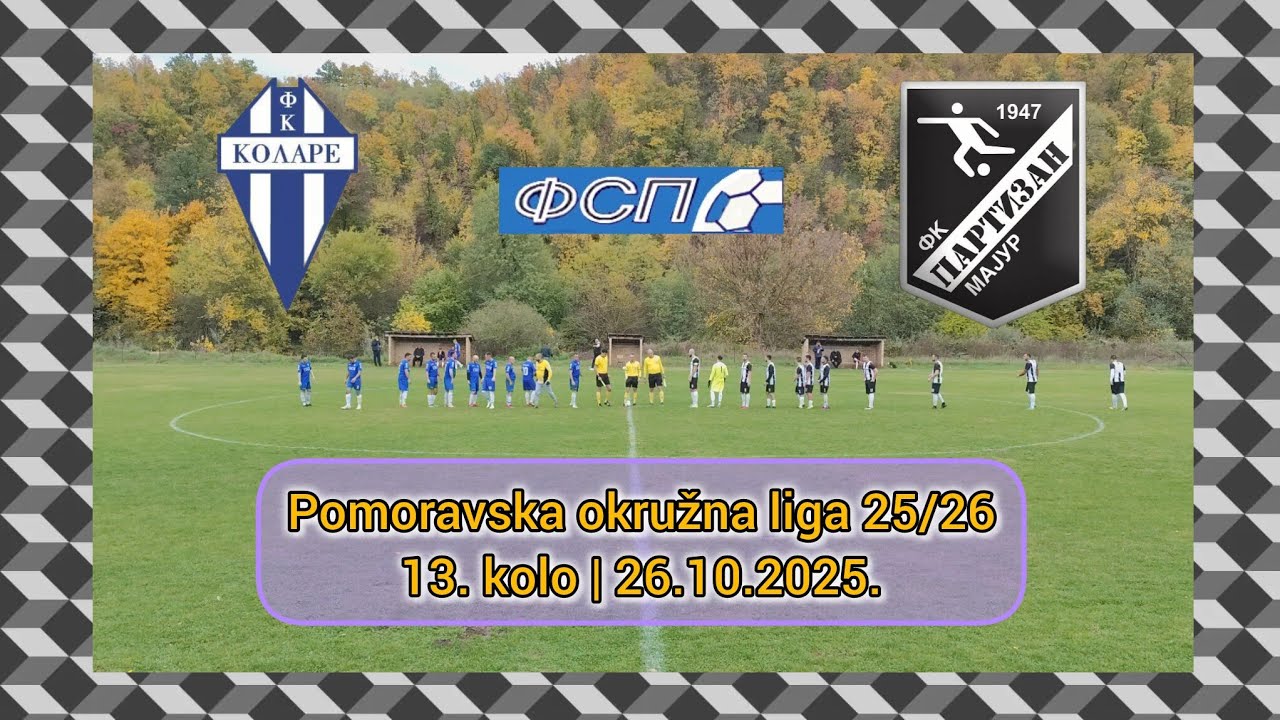 FK KOLARE - FK PARTIZAN MAJUR 2:0 (1:0) POFL 25/26 13. kolo FSPO