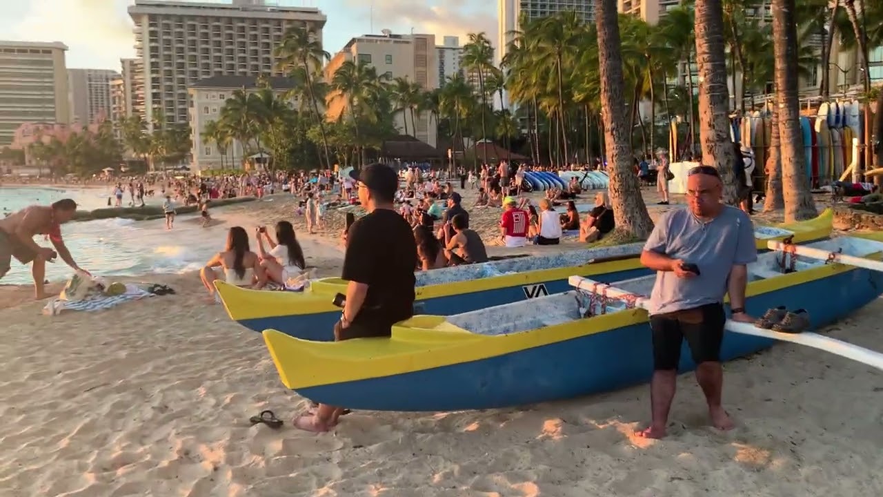 Waikīkī beach, Honolulu 