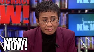 Filipina Journalist Maria Ressa Wins Nobel Peace Prize After Facing Years Of Threats & Arrests