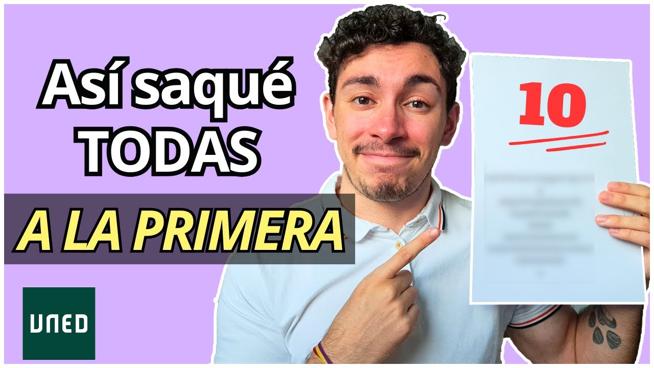 CÓMO APROBAR en la UNED en época de EXÁMENES