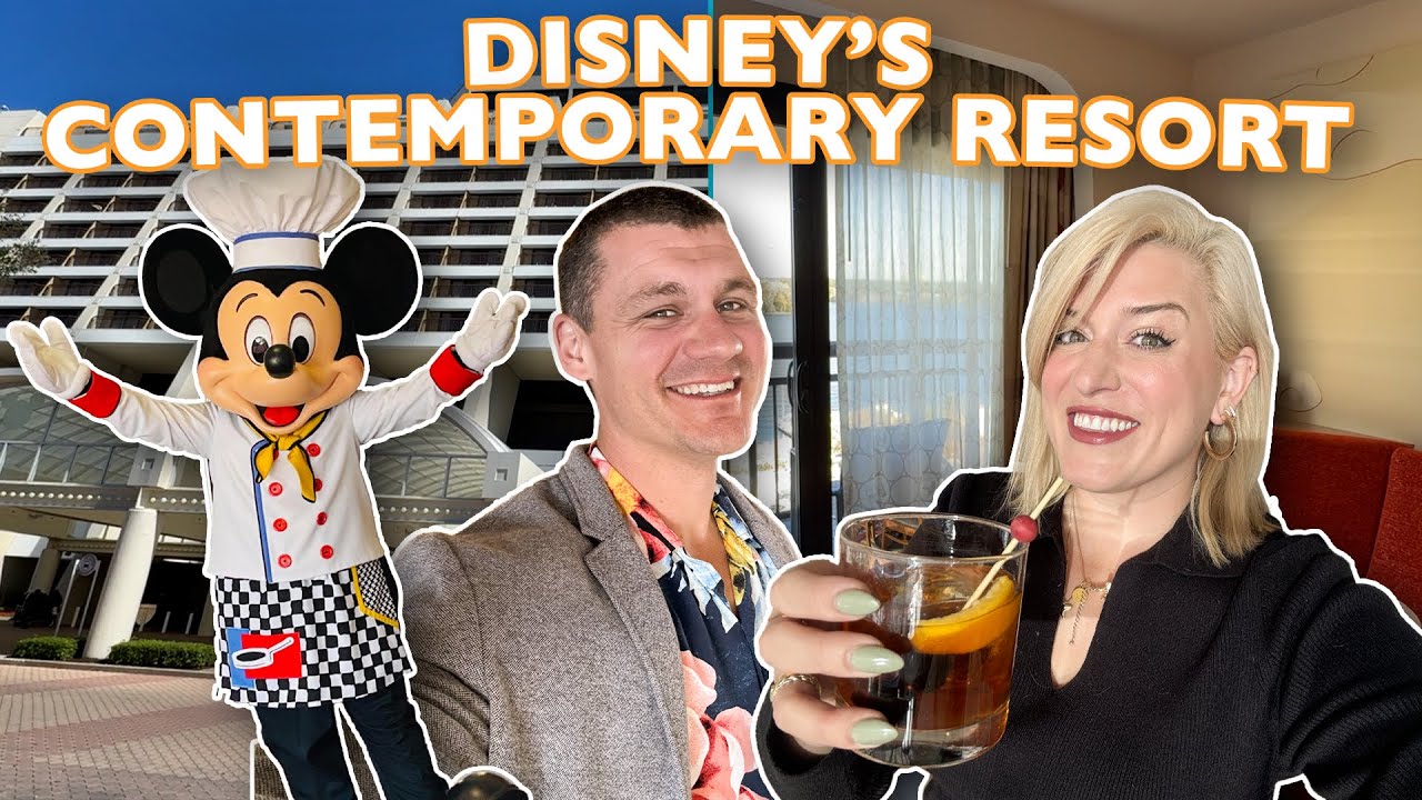 Disney World's MOST ICONIC Hotel: Contemporary Resort | Full Review, Room Tour, Chef Mickey's, Food