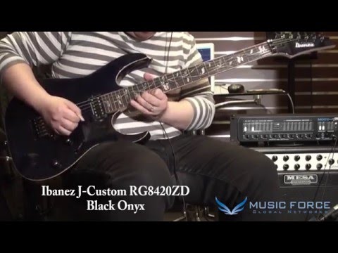 MusicForce] Ibanez J-Custom RG8420ZD & RG8540ZD & RG8570Z Demo