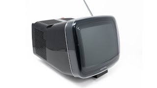 Brionvega Algol RGB SCART CRT TV - YouTube