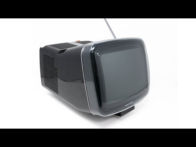 Brionvega Algol RGB SCART CRT TV - YouTube