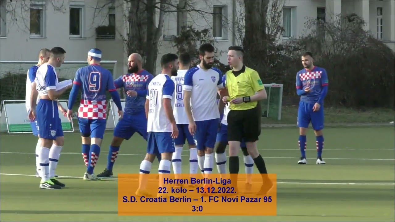 S D  Croatia Berlin – 1  FC Novi Pazar 95