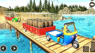 Offroad Tuk Tuk Rikshaw Cargo Transporter Driver #2 - New Rikshaw Simulator 2020 - Android Gameplay screenshot 4