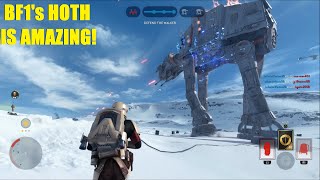 Star Wars Battlefront 1 (2015) - BF1's Hoth Walker Assault map WAS AMAZING! Better than BF2's map!