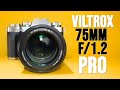 The first Viltrox Pro - Viltrox AF 75mm f/1.2 XF Fuji (APSC)