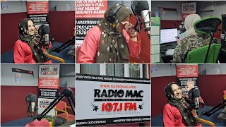 Radio Mac Pe Interview || Aj Emotional ho Gaye || Koi Baat Buri Lagye Tu Mazrat @hinaz.g