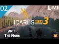 Icarus with the NOOB Beta week 3 - Ep02 - Getting the prep-work done for the Winter Biome