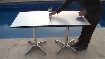 Do you need Hospitality Table tops that can align within seconds?
