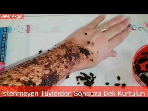 i̇stenmeyen tüylerden kahve ve karbonatla kurtulabilirsiniz/evde doğal yöntemlerle