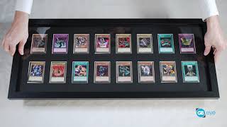 Trading Card Collector Frame 16 Position Black (30.5x76.2cm) video