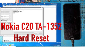 Nokia C20 TA 1352 Hard Reset