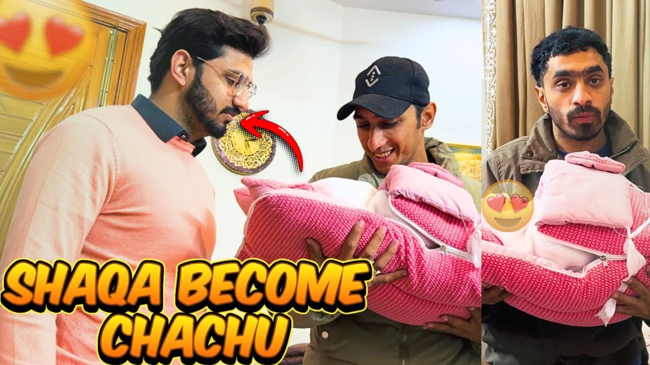 Chachu Rashed Shaqa Become Chachu 🥰 || All Boys Are Back To Giving Surprise - YouTube