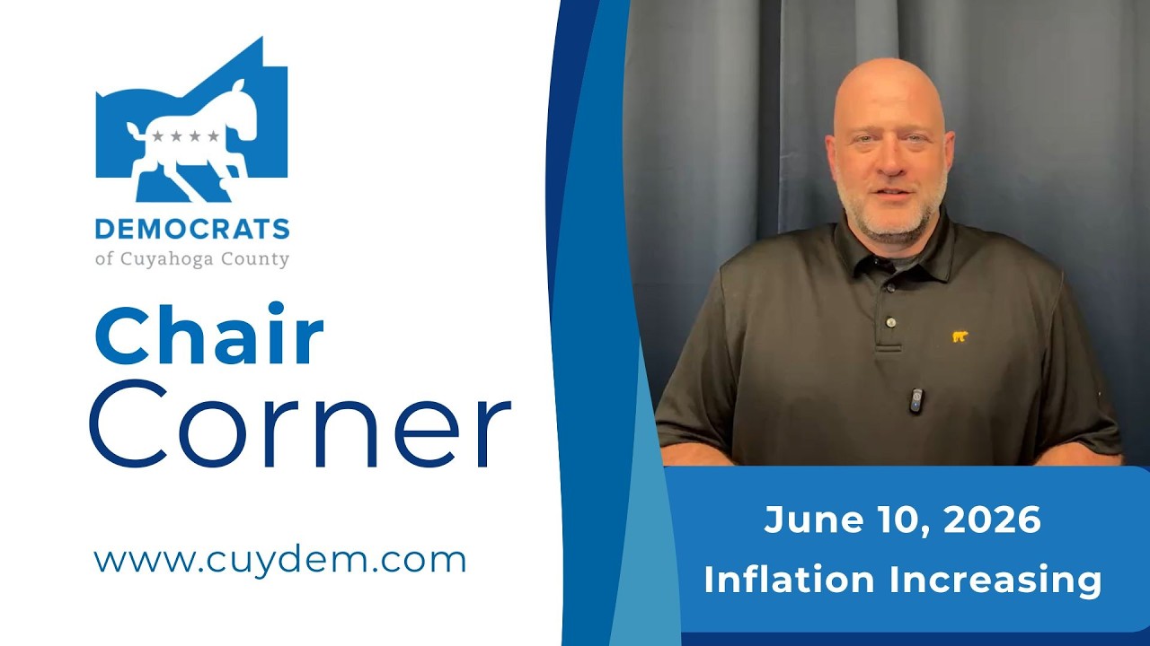 Chair's Corner - June 10, 2026 - Inflation Increasing