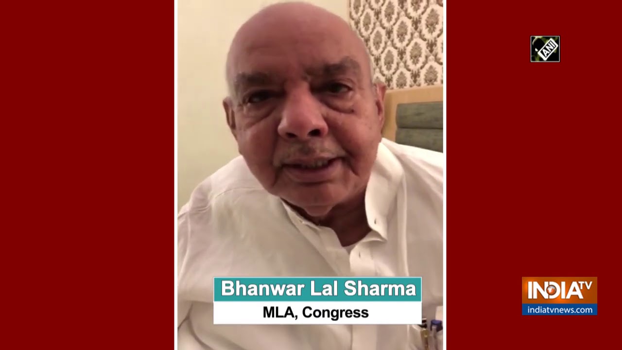 `Audio is fake`: Congress MLA on clips where he heard conspiring to topple Rajasthan government