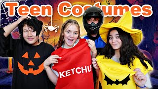 Thrift Shopping Teen Halloween Costumes