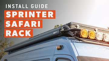 Sprinter Safari Rack Install - Flatline Van Co