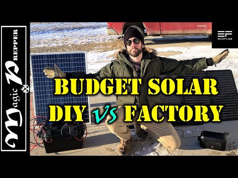 Budget Solar Generator DIY vs Factory | EcoFlow River Mini
