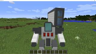 Minecraft Mechs!!! in one command!!!