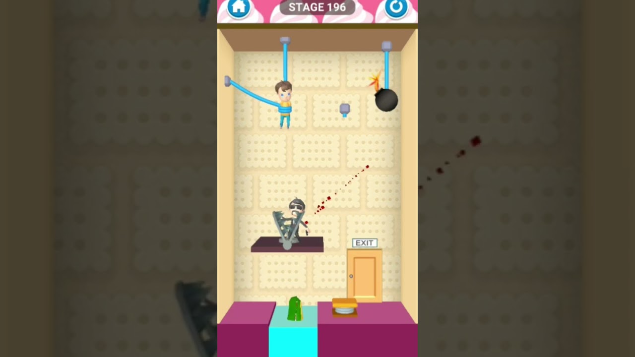 Uploaded: Rescue cut game play 000.747/ impossible game  😈 |