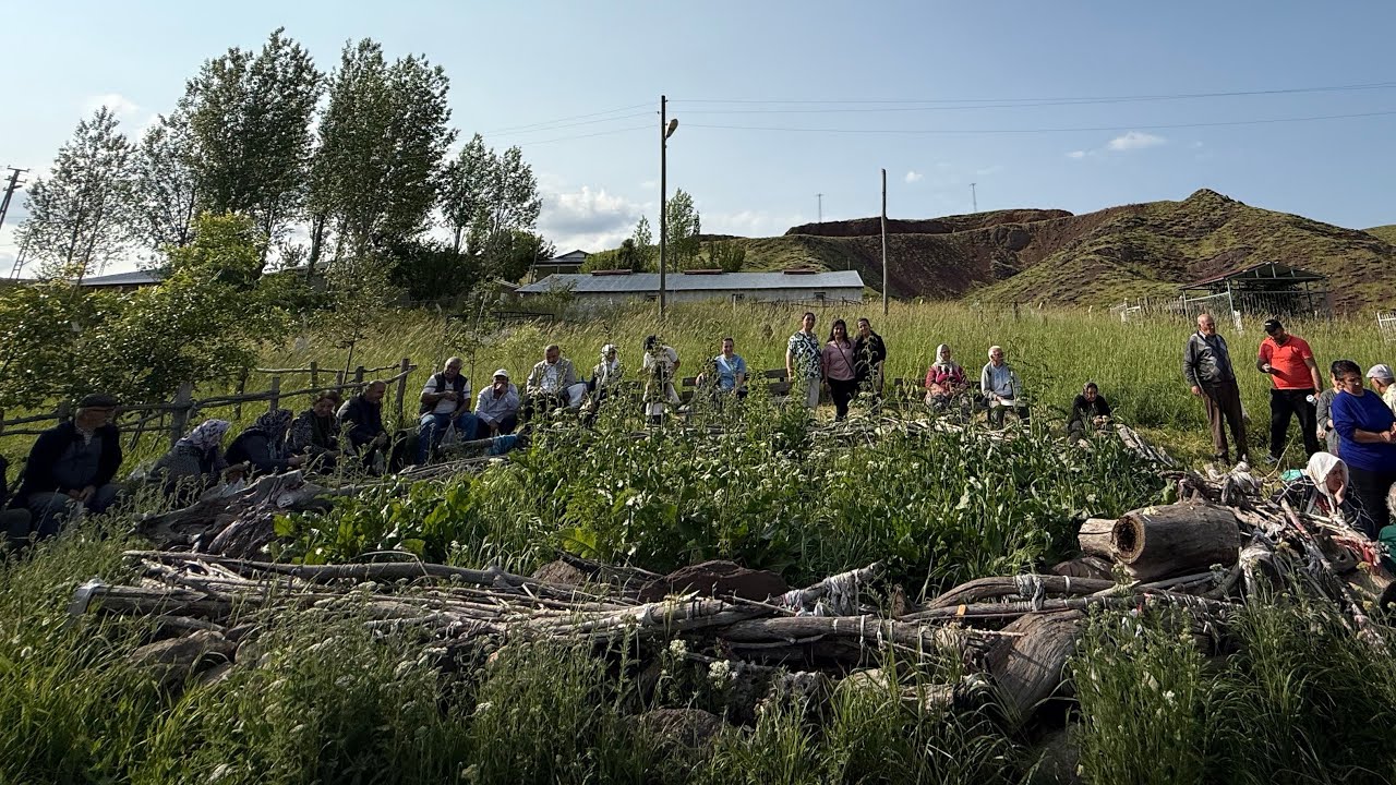 Alevi Köyünde Hayır Yemeği - Erzurum Divanhüseyin Köyü #köydeyaşam #köyhayatı #hayıryemeği #yemek