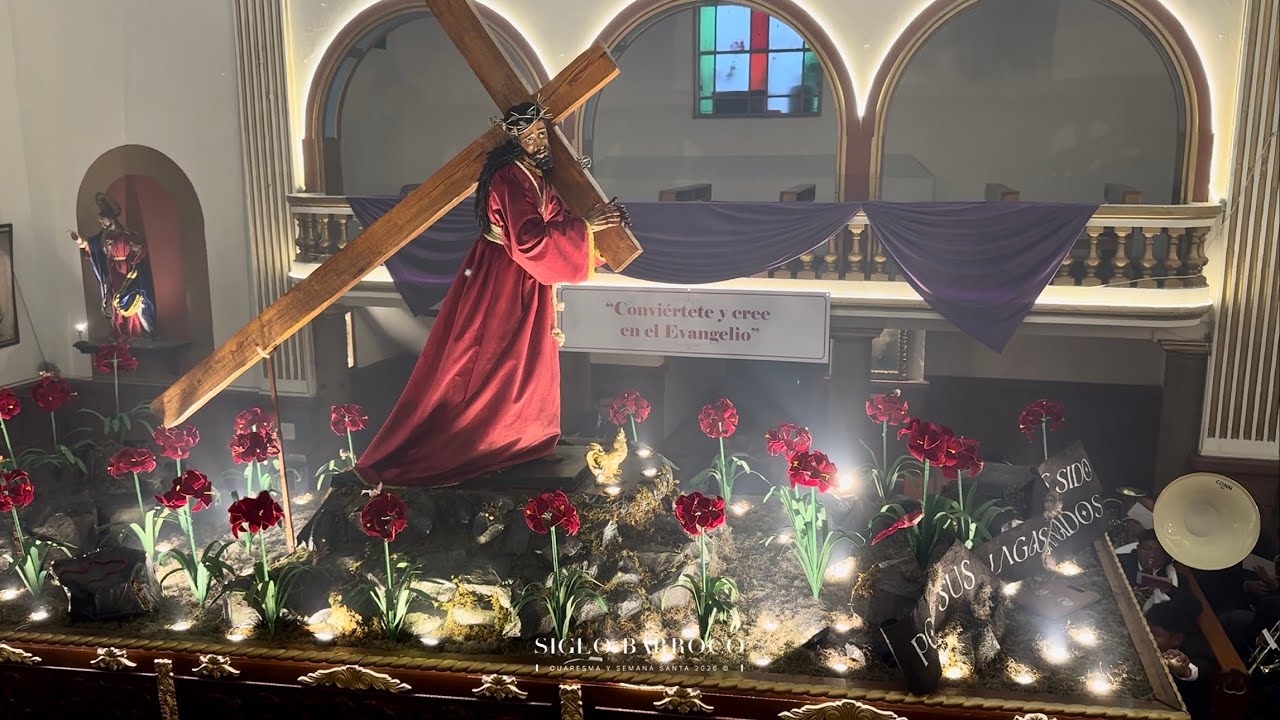 Salida vía crucis con Jesús Nazareno de El Gallito 2026