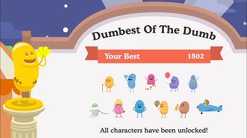 All Characters UNLOCKED | Dumbest Of The Dumb | Dumb Ways to Die 2