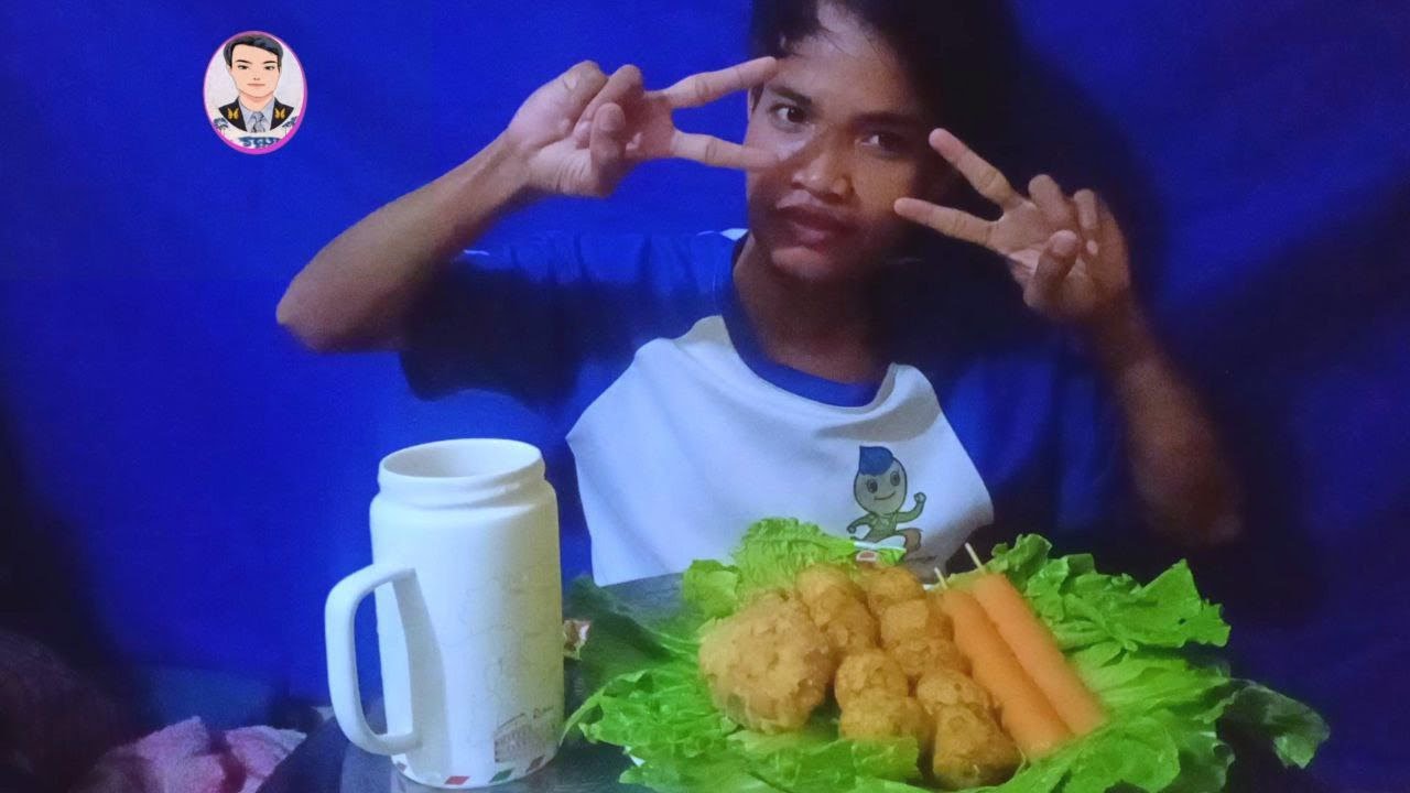 Delicious fried chicken thighs and meatballs/asmr cooking food YouTube