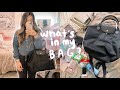 what's in my purse? longchamp le pliage neo (medium)