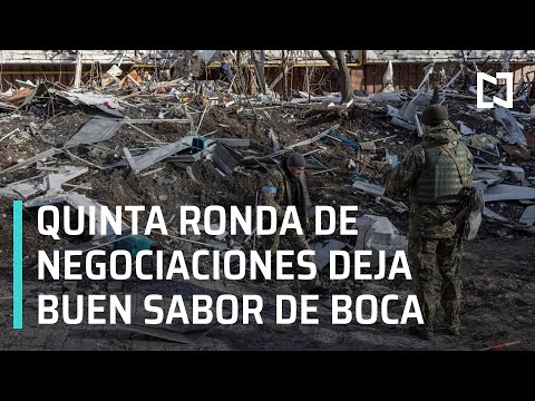 Quinta ronda de negociaciones entre Rusia y Ucrania - Las Noticias