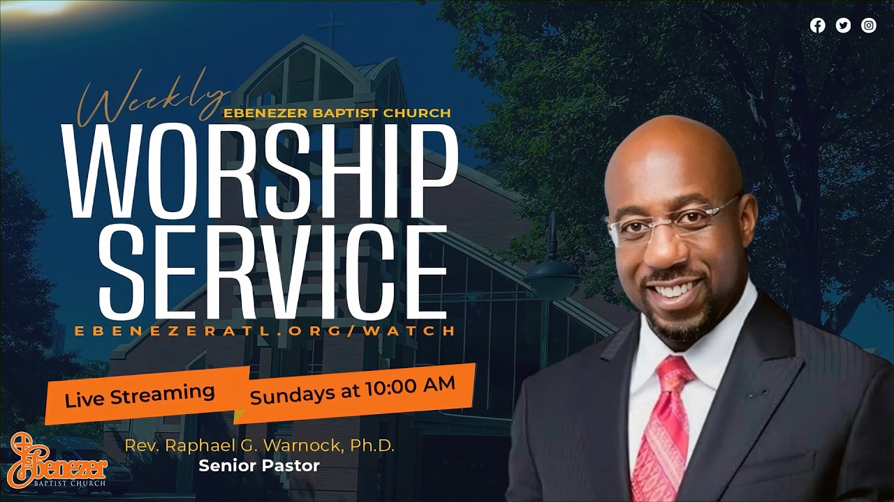 February 15, 2026 - Sunday Worship Service | Ebenezer Baptist Church, Atlanta GA