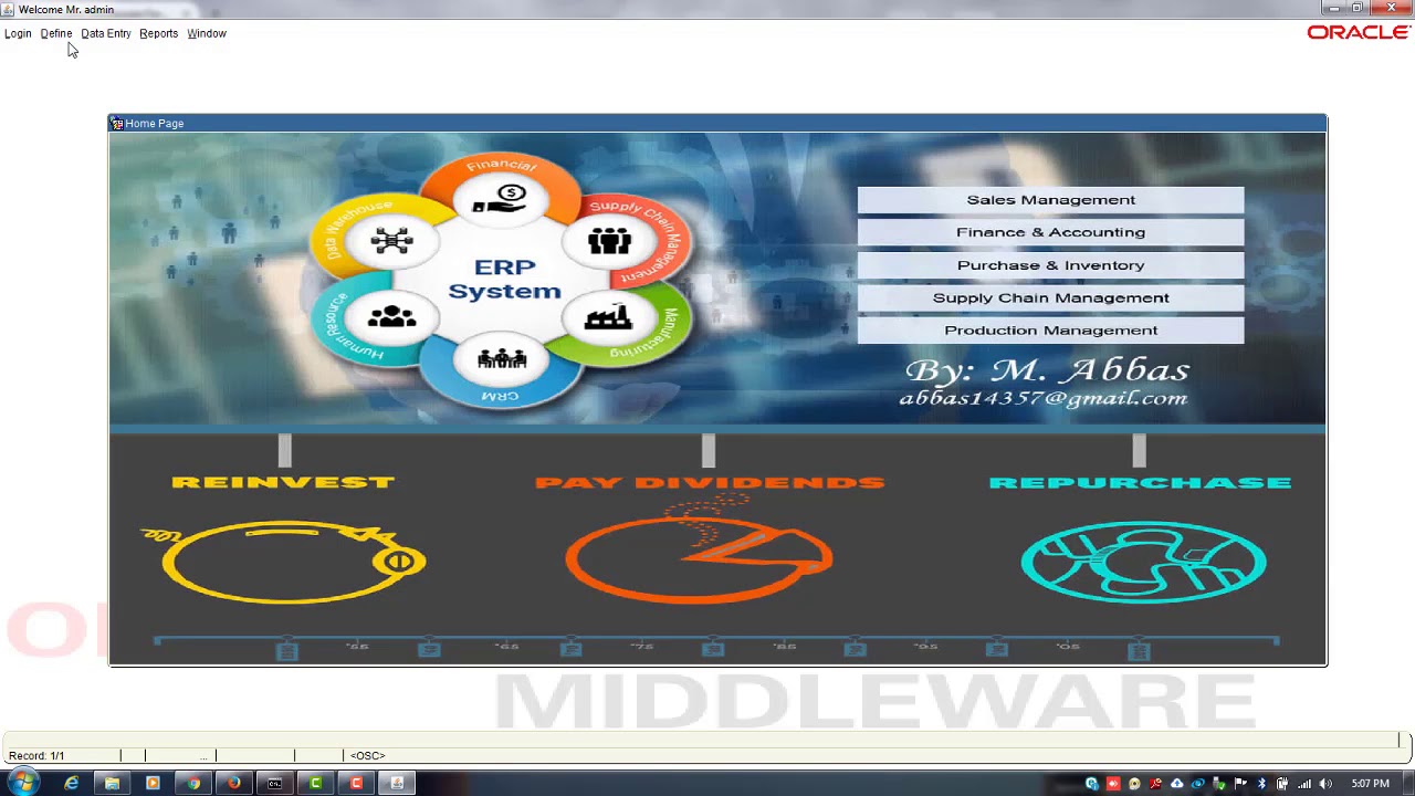 Customize ERP Software