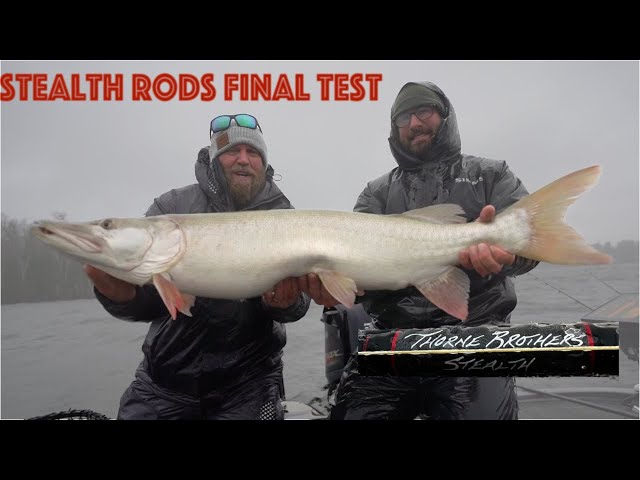 Late Fall Muskies on Lake Vermilion w/ Luke Ronnestrand! (NEW STEALTH RODS  COMING SOON) 