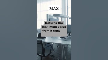 MAX Formula in Excel. #excel #msexcel #interview #question #shorts #facts #viral #trending