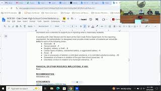 School Board Meeting  -  August 10, 2026