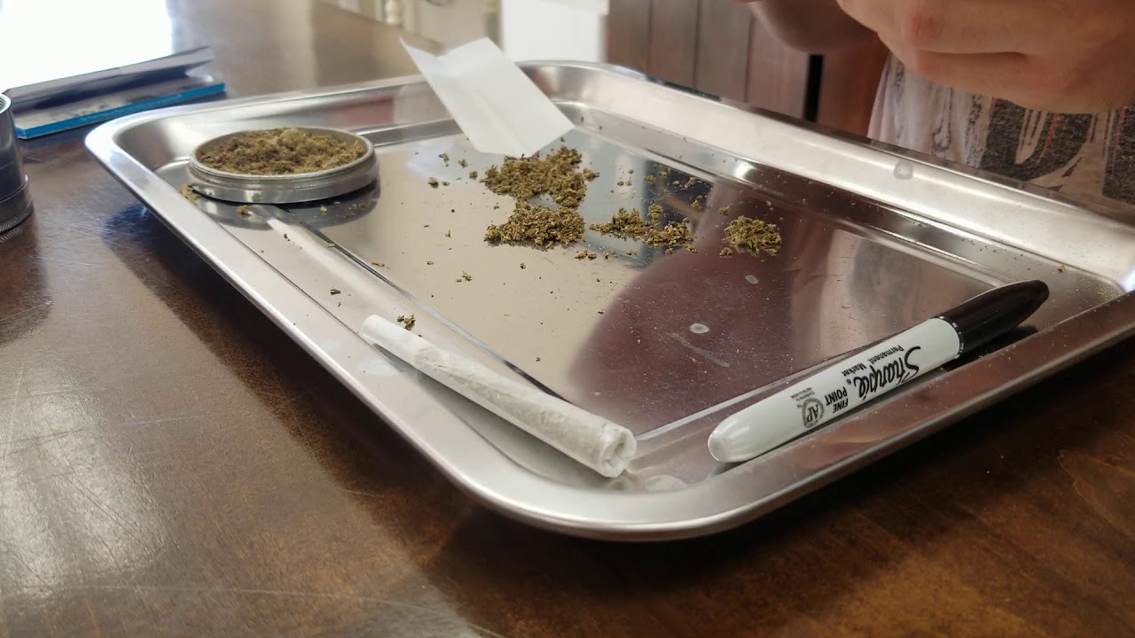 Rolling up some Ringo's Gift.