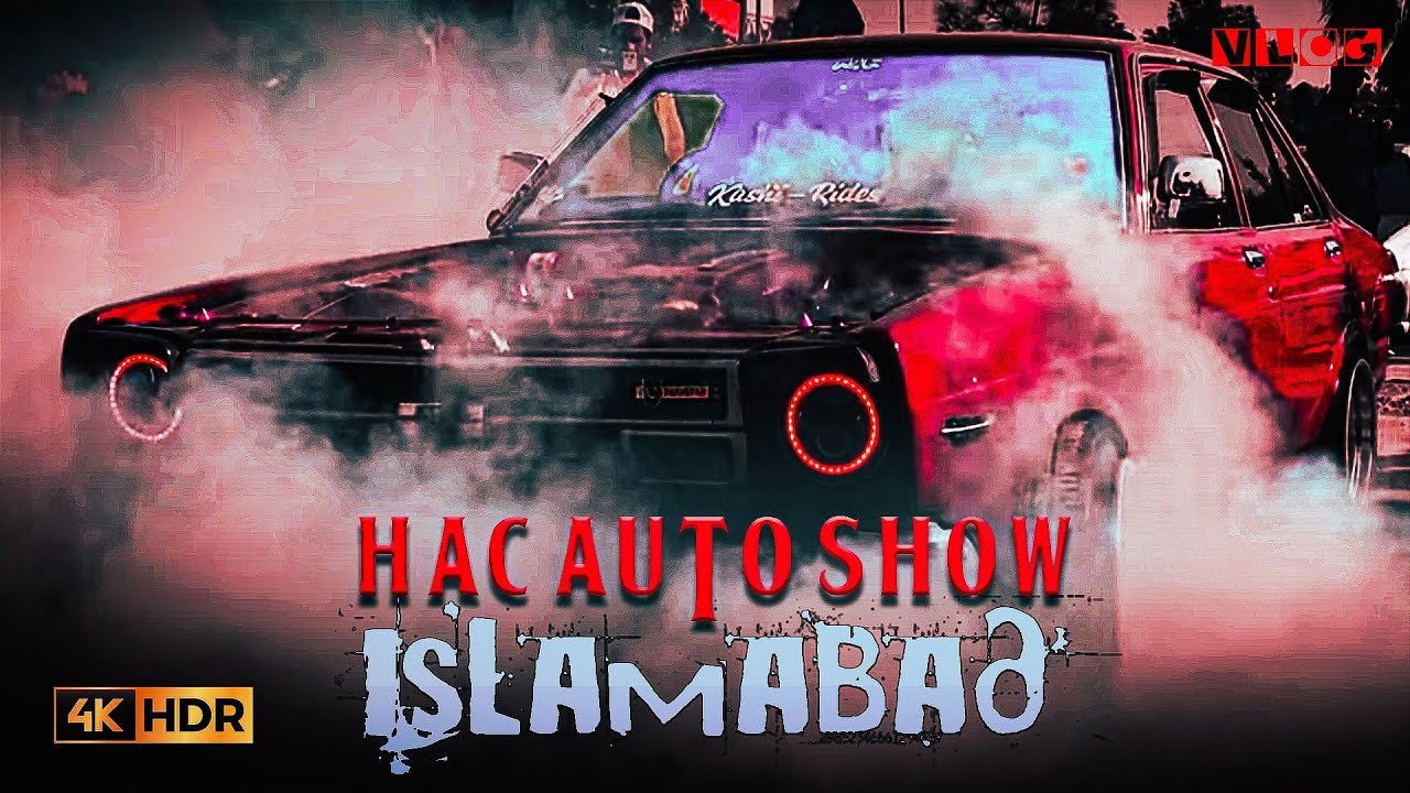 hac auto show islamabad 2024 | Toyota Supra Mk4 & Mazda Rx8 | Burn Out 🏍🏍 4E Kaku SKRRR