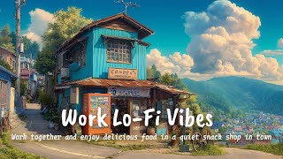 A Quiet Snack Shop in Town 🏙️ Japanese Lofi for Study, Work & Relax | Playlist 24/7 screenshot 5