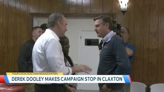Derek Dooley makes campaign stop in Claxton