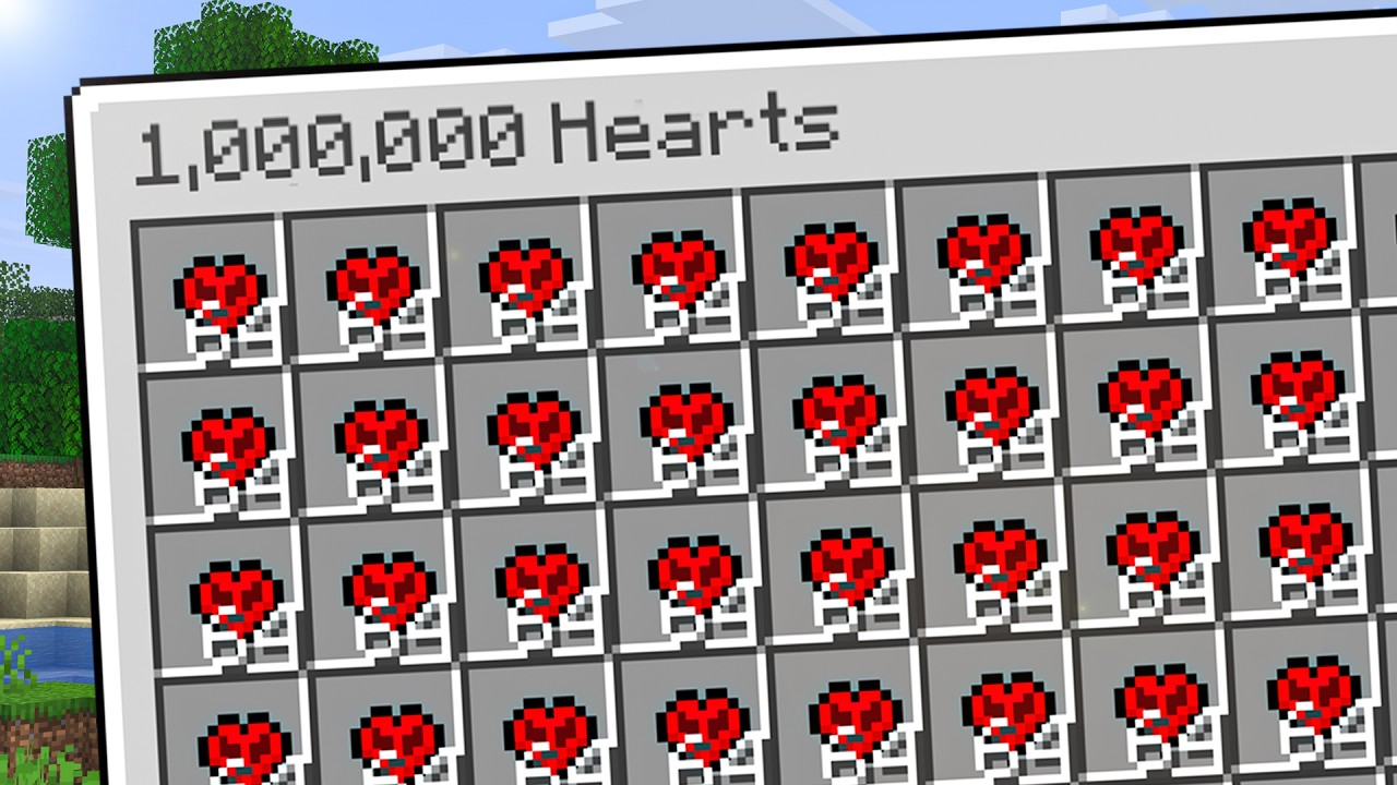 I Collected 1,000,000 Hearts in this Minecraft SMP..!