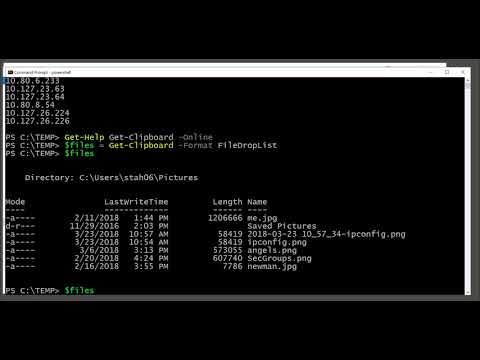 Get-Clipboard