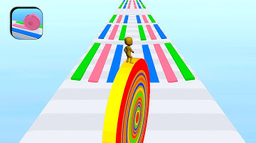 Layers Roll MAX LEVEL - Gameplay iOS,Android Walkthrough Update Videos Mobile Game Pro PRMGIW